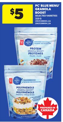 PC® BLUE MENU™ GRANOLA BOOST, 325 G