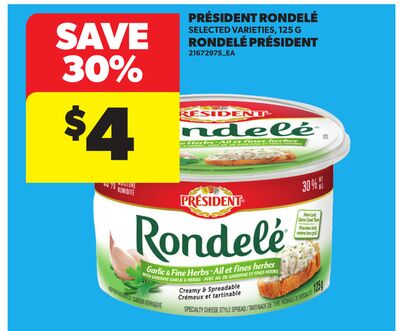 PRÉSIDENT RONDELÉ, 125 G