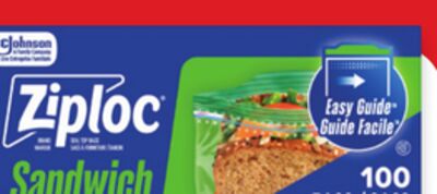 Ziploc sandwich bags