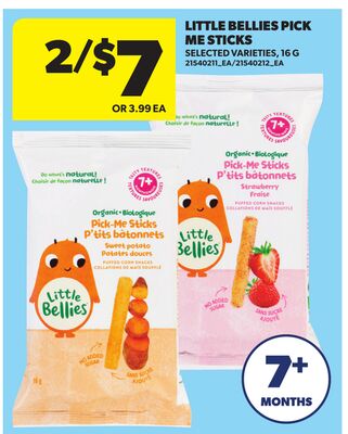 LITTLE BELLIES PICK ME STICKS, 16 G