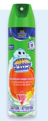 Scrubbing Bubbles bathroom cleaners