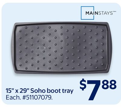 15" x 29" Soho boot tray
