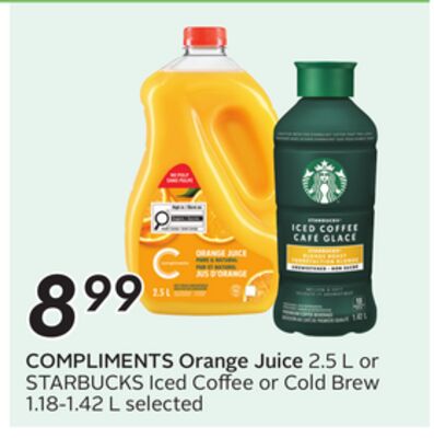 COMPLIMENTS Orange Juice