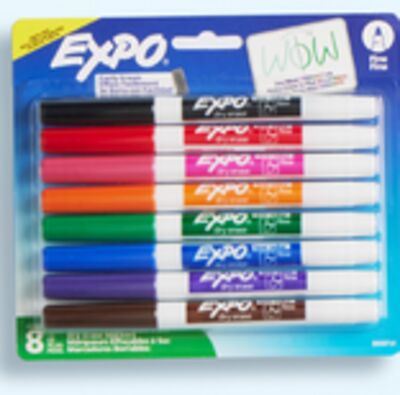 Expo dry erase markers 8-pack