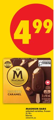 MAGNUM BARS, 3/4'S