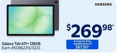 SAMSUNG Galaxy Tab A11+ 128GB