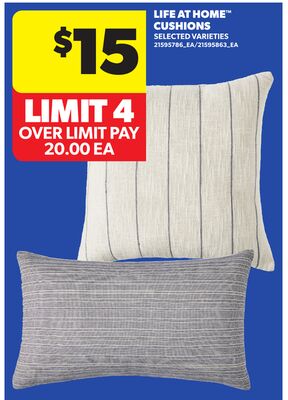 LIFE AT HOME™ CUSHIONS