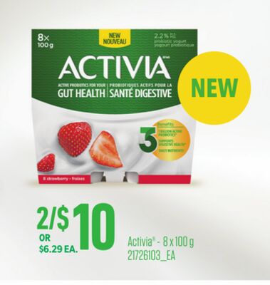ACTIVIA®, 8 X 100 G