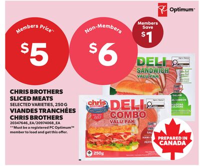 CHRIS BROTHERS SLICED MEATS, 250 G