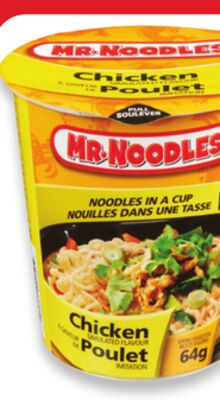Mr. Noodles Extra or cups