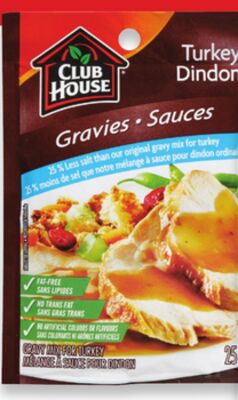 Club House sauces or gravy mixes
