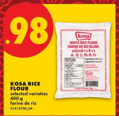 KOSA RICE FLOUR, 400 G