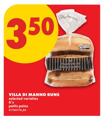 VILLA DI MANNO BUNS, 6's