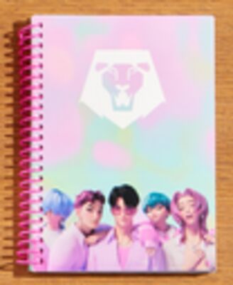 KPop Demon Hunters pencil cases, notebooks or journals