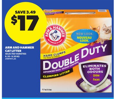 ARM & HAMMER CAT LITTER, 6.35 - 9.50 KG