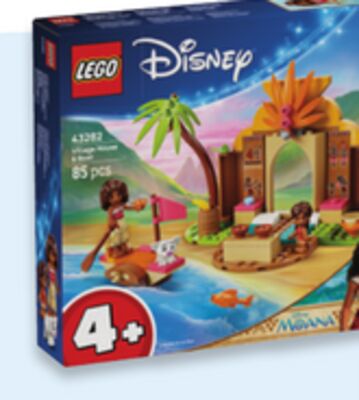 Marvel Ultron vs. Iron Man or Disney Moana Village House & Boat sets