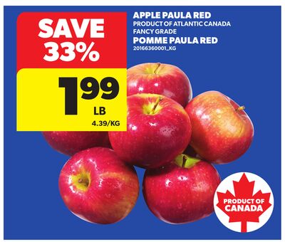 APPLE PAULA RED