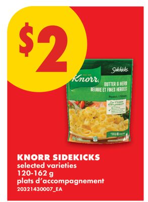 KNORR SIDEKICKS, 120-162 g