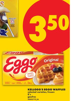 KELLOGG'S EGGO WAFFLES, 8's