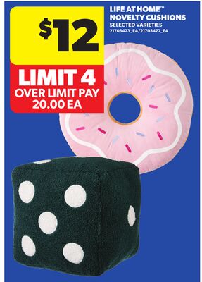 LIFE AT HOME™ NOVELTY CUSHIONS