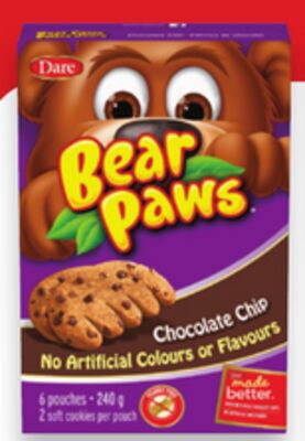 Bear Paws cookies