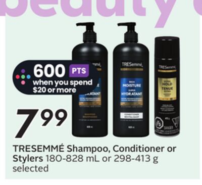 Shampoo, Conditioner or Stylers
