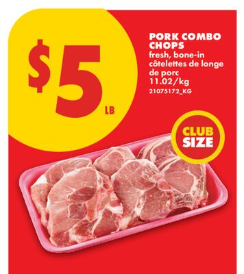PORK COMBO CHOPS