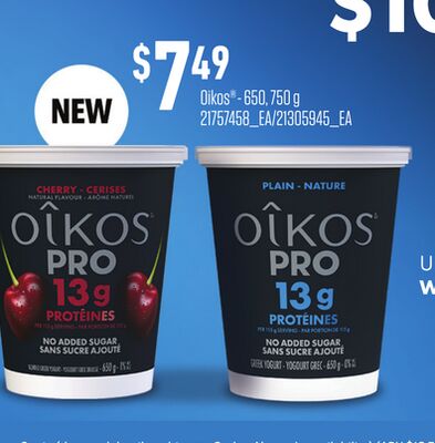 OIKOS®, 650, 750 G