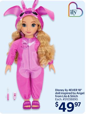 Disney ily 4EVER 18˝ doll inspired by Angel from Lilo & Stitch