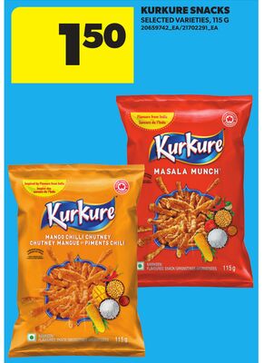 KURKURE SNACKS, 115 G