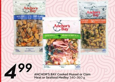 ANCHOR'S BAY Cooked Mussel or Clam Meat or Seafood Medley