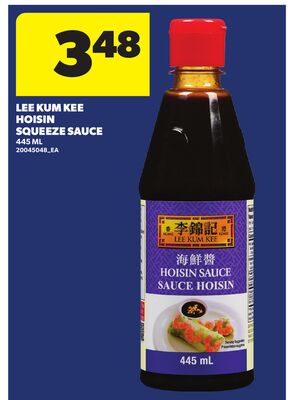 LEE KUM KEE HOISIN SQUEEZE SAUCE, 445 mL