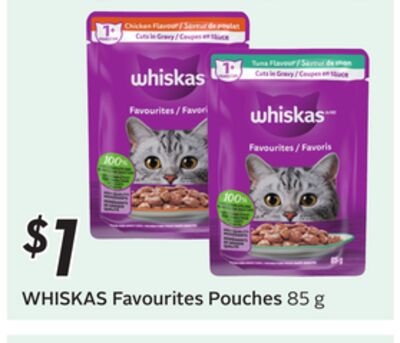 WHISKAS Favourites Pouches
