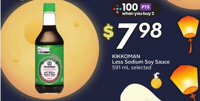Less Sodium Soy Sauce