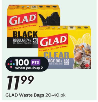 GLAD Waste Bags