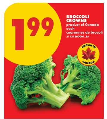 BROCCOLI CROWNS
