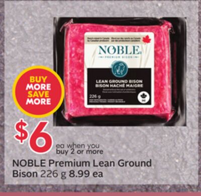 Premium Lean Ground Bison