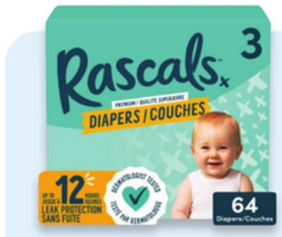 Rascals premium superpack diapers