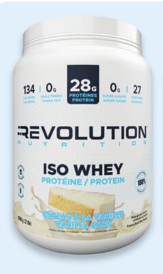 Revolution Nutrition Iso Whey protein powder