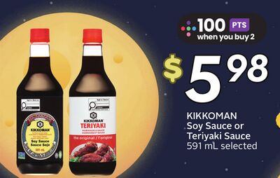 Soy Sauce or Teriyaki Sauce
