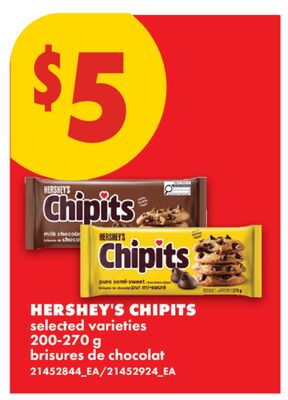 HERSHEY'S CHIPITS, 200-270 g