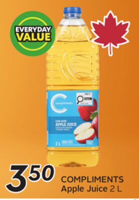 COMPLIMENTS Apple Juice