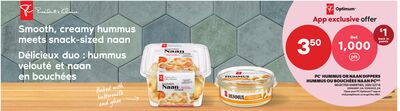 PC® HUMMUS OR NAAN DIPPERS, 200/227 G