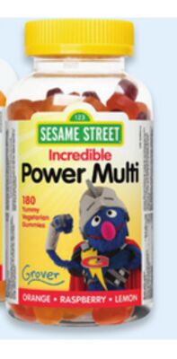 Sesame Street multivitamins or omega-3 gummies
