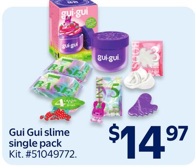 Gui Gui slime single pack
