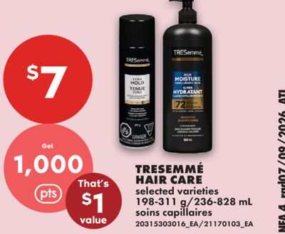 TRESEMMÉ HAIR CARE, 198-311 g/236-828 mL