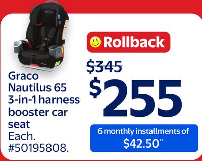 Graco Nautilus 65 3-in-1 harness booster car seat