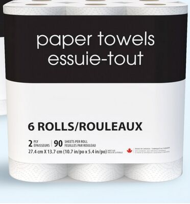 Black & White paper towel