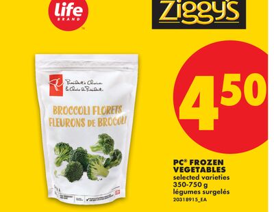 PC® FROZEN VEGETABLES, 350-750 g