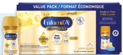 Enfamil A+ NeuroPro or NeuroPro Gentlease ready-to-feed